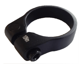 Stromer - Seat Post Clamp ST1 X, ST2 & ST2 S replaces previous 221249 incl. M6 Nut & Pivoting Bolt