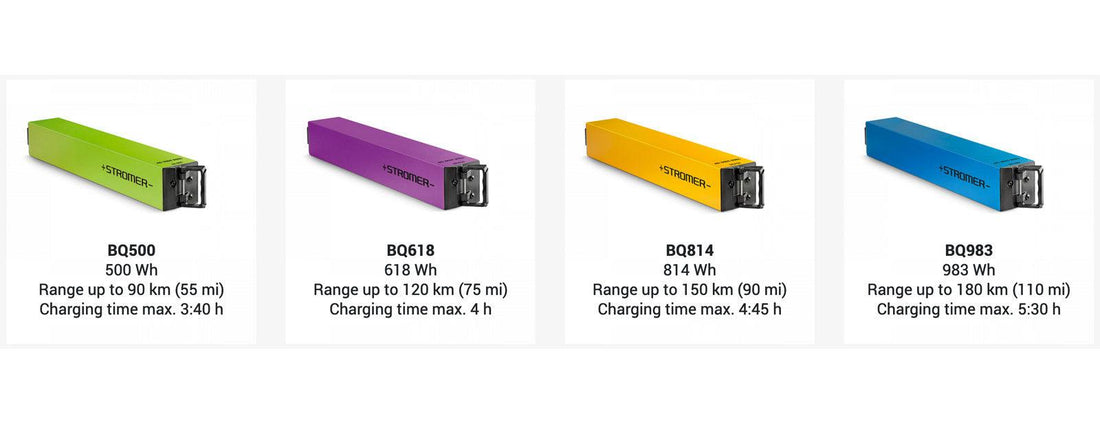 Stromer Battery 48V 500Wh Green, BQ500 / BQ492