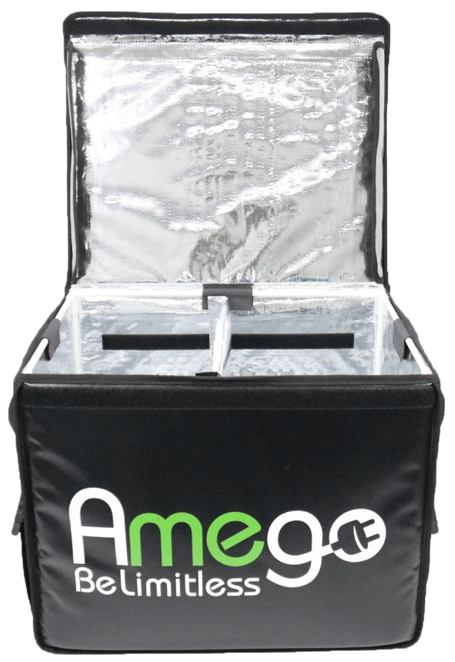 Amego Premium Insulated Delivery Backpack Bag 50*38*38CM